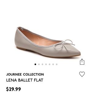 Brand New in the Box Grey Ballet Flat!